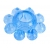 Голубая гелевая насадка-цветок - Toyfa Basic - в Краснодаре купить с доставкой