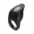 Черное эрекционное виброкольцо Vibro Lust Ring - MALESATION - в Краснодаре купить с доставкой