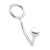 Кольцо на пенис с анальным стимулятором Stainless Steel Anal Hook   Cock Ring - BlueLine - в Краснодаре купить с доставкой