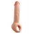 Телесная насадка-удлинитель Thrive 8.75 Inch Realistic Penis Extender Sleeve - 22,2 см. - Blush Novelties - в Краснодаре купить с доставкой