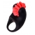 Чёрно-красное эрекционное виброкольцо Erotist - Erotist Adult Toys - в Краснодаре купить с доставкой