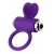 Фиолетовое виброкольцо с ресничками JOS PERY - JOS - в Краснодаре купить с доставкой