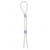 Прозрачное эрекционное кольцо-лассо SILICONE LASSO COCK RING DUAL BEADS - NMC - в Краснодаре купить с доставкой