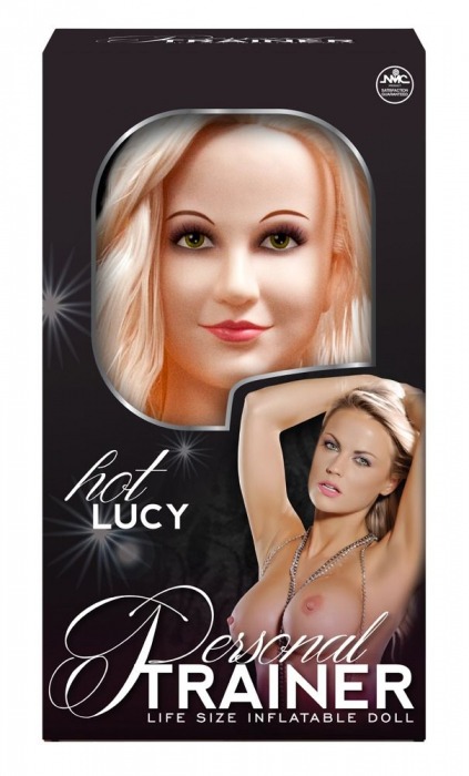 Надувная кукла с вибрацией и 2 любовными отверстиями Hot Lucy Lifesize Love Doll - NMC - в Краснодаре купить с доставкой