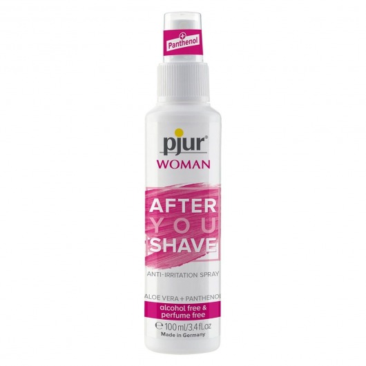 Спрей после бритья pjur WOMAN After You Shave Spray - 100 мл. - Pjur - купить с доставкой в Краснодаре