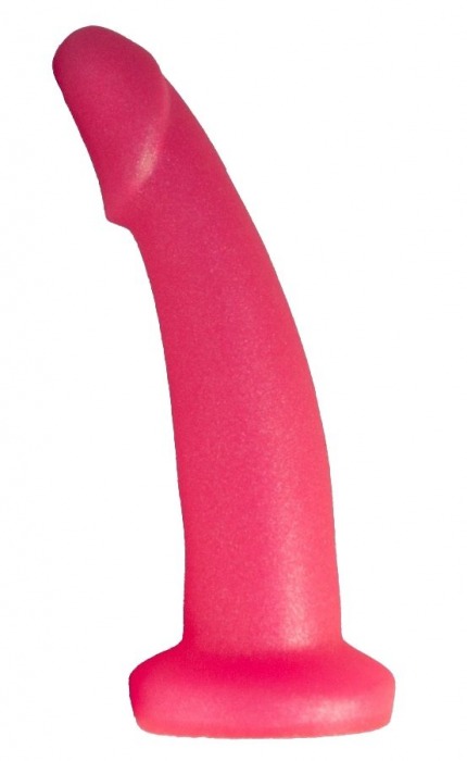 Розовый плаг-массажёр для простаты - 13,5 см. - LOVETOY (А-Полимер) - в Краснодаре купить с доставкой