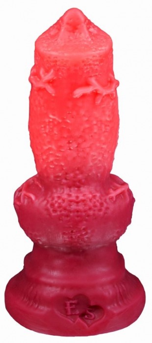 Красный фаллоимитатор  Акита large  - 27,5 см. - Erasexa - купить с доставкой в Краснодаре