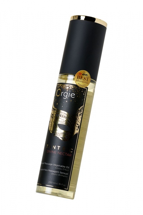 Растительное массажное масло Orgie Tantric Divine Nectar - 200 мл. - ORGIE - купить с доставкой в Краснодаре