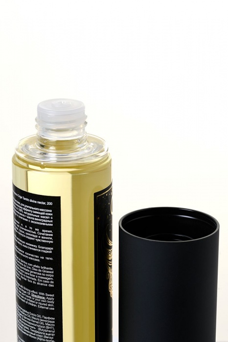 Растительное массажное масло Orgie Tantric Divine Nectar - 200 мл. - ORGIE - купить с доставкой в Краснодаре