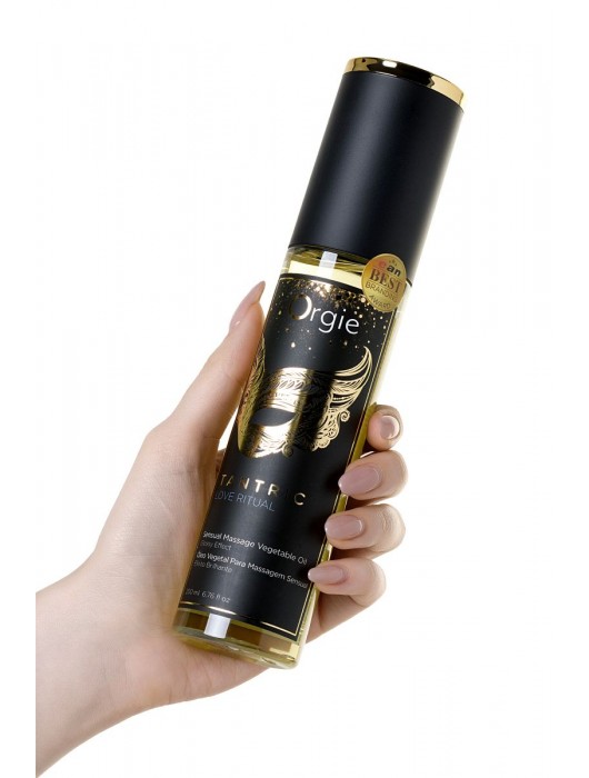 Растительное массажное масло Orgie Tantric Love Ritual - 200 мл. - ORGIE - купить с доставкой в Краснодаре