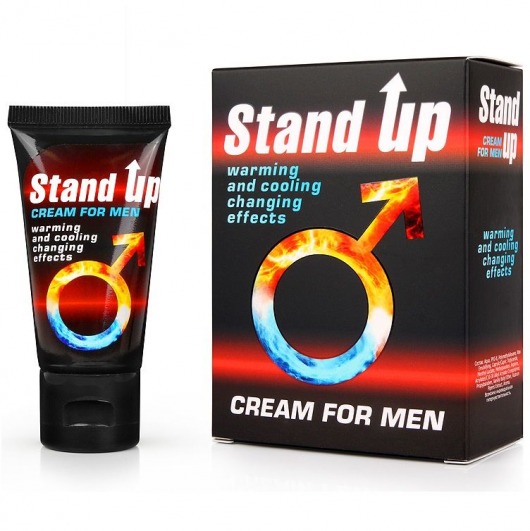 Возбуждающий крем для мужчин Stand Up - 25 гр. - Биоритм - купить с доставкой в Краснодаре