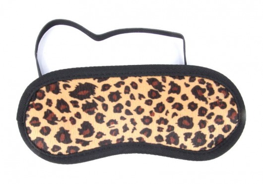Леопардовая маска на резиночке - Notabu - купить с доставкой в Краснодаре