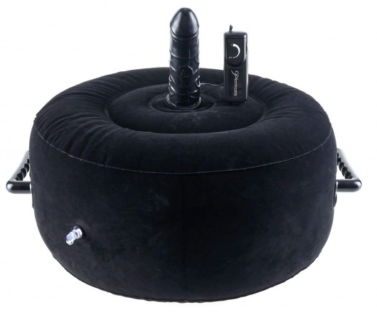 Надувная кушетка с виброфаллосом Inflatable Hot Seat - Pipedream - купить с доставкой в Краснодаре