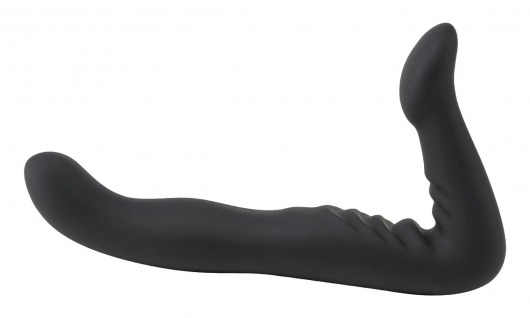 Черный безремневой страпон 8  Strapless Strap-On - 20,3 см. - Pipedream - купить с доставкой в Краснодаре