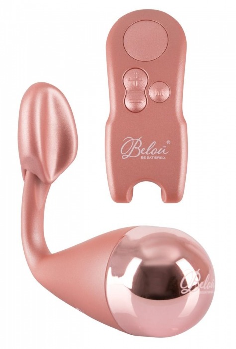 Розовый вибростимулятор Belou - Orion