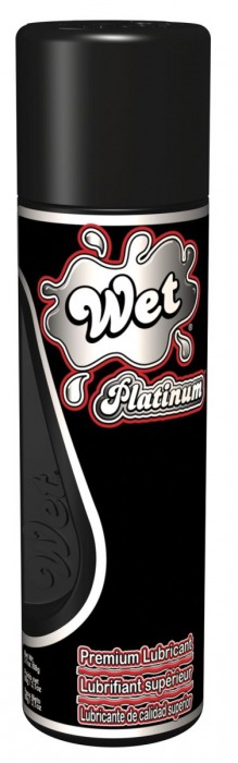 Гель-лубрикант на силиконовой основе Wet Platinum - 93 мл. - Wet International Inc. - купить с доставкой в Краснодаре
