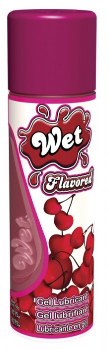 Лубрикант Wet Flavored Sweet Cherry с ароматом вишни - 106 мл. - Wet International Inc. - купить с доставкой в Краснодаре