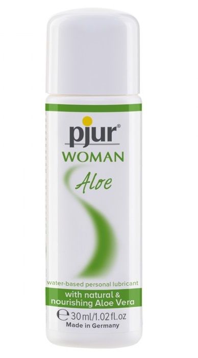 Лубрикант на водной основе pjur WOMAN Aloe - 30 мл. - Pjur - купить с доставкой в Краснодаре