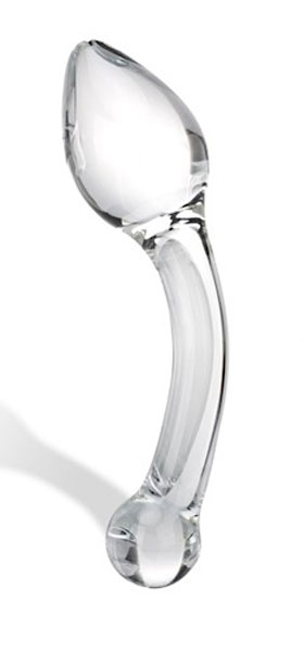 Прозрачная капля для массажа простаты Pure Slider - Glas - в Краснодаре купить с доставкой