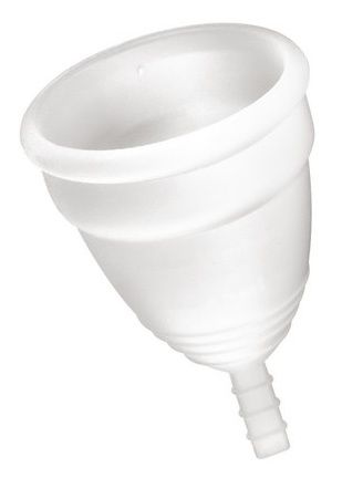 Белая менструальная чаша Yoba Nature Coupe - размер S - Yoba - купить с доставкой в Краснодаре