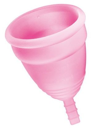 Розовая менструальная чаша Yoba Nature Coupe - размер S - Yoba - купить с доставкой в Краснодаре