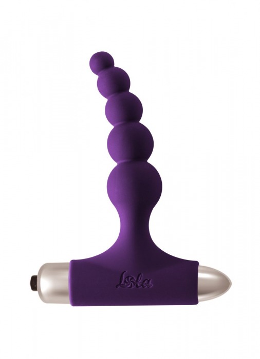 Фиолетовая анальная вибропробка New Edition Splendor - 12,1 см. - Lola Games