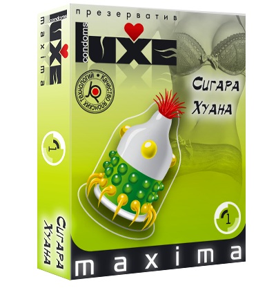 Презерватив LUXE Maxima  Сигара Хуана  - 1 шт. - Luxe - купить с доставкой в Краснодаре