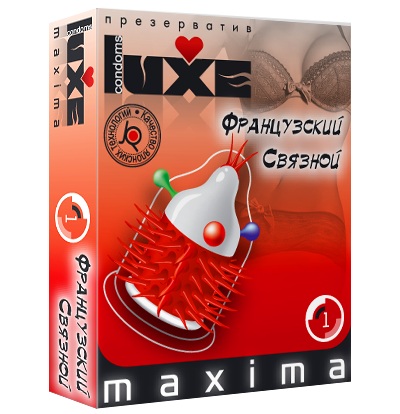 Презерватив LUXE Maxima  Французский связной  - 1 шт. - Luxe - купить с доставкой в Краснодаре