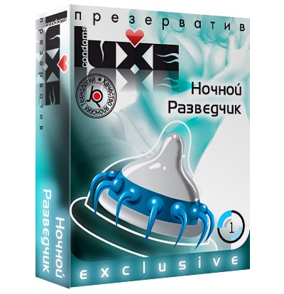Презерватив LUXE Exclusive  Ночной Разведчик  - 1 шт. - Luxe - купить с доставкой в Краснодаре