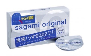 Ультратонкие презервативы Sagami Original QUICK - 6 шт. - Sagami - купить с доставкой в Краснодаре