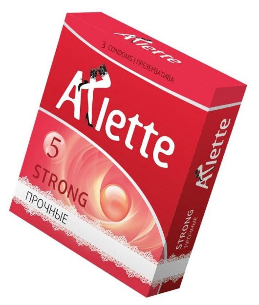 Ультрапрочные презервативы Arlette Strong - 3 шт. - Arlette - купить с доставкой в Краснодаре
