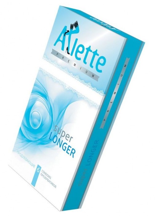 Презервативы Arlette Premium Super Longer с продлевающим эффектом - 6 шт. - Arlette - купить с доставкой в Краснодаре
