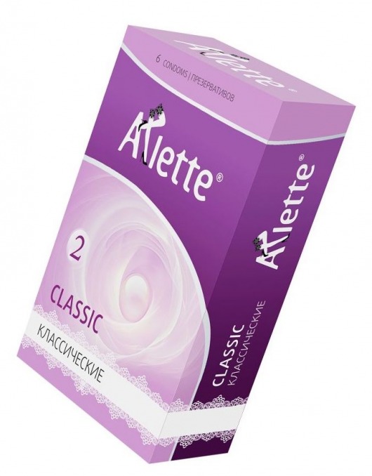 Классические презервативы Arlette Classic - 6 шт. - Arlette - купить с доставкой в Краснодаре
