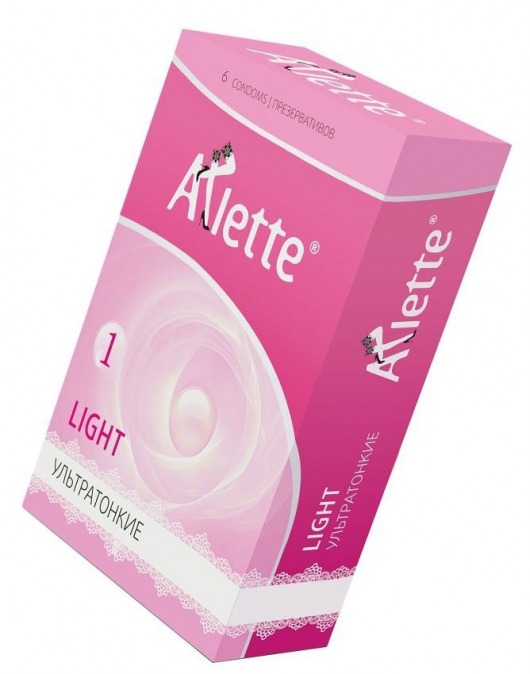 Ультратонкие презервативы Arlette Light - 6 шт. - Arlette - купить с доставкой в Краснодаре