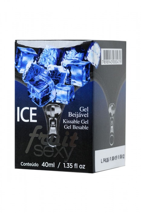 Массажное масло FRUIT SEXY Ice с ароматом ледяной мяты и разогревающим эффектом - 40 мл. - INTT - купить с доставкой в Краснодаре