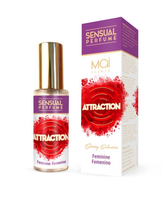 Женская парфюмированная вода FEMININE PERFUME WITH SENSUAL ATTRACTION - 30 мл. -  - Магазин феромонов в Краснодаре