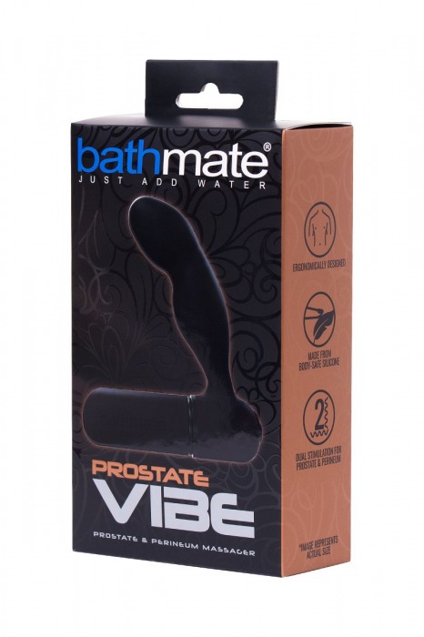 Стимулятор простаты Prostate Vibe - 10,5 см. - Bathmate - в Краснодаре купить с доставкой