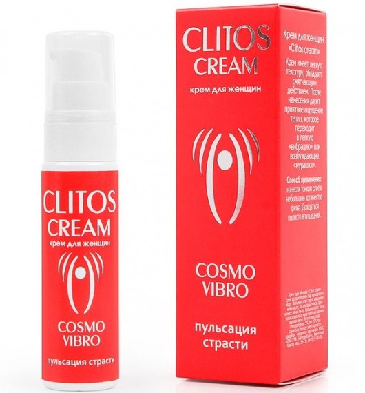 Возбуждающий крем для женщин Clitos Cream - 25 гр. - Биоритм - купить с доставкой в Краснодаре