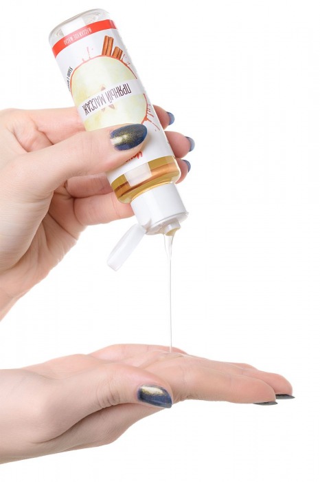 Масло для массажа «Пряный массаж» с ароматом яблока и корицы - 50 мл. - ToyFa - купить с доставкой в Краснодаре