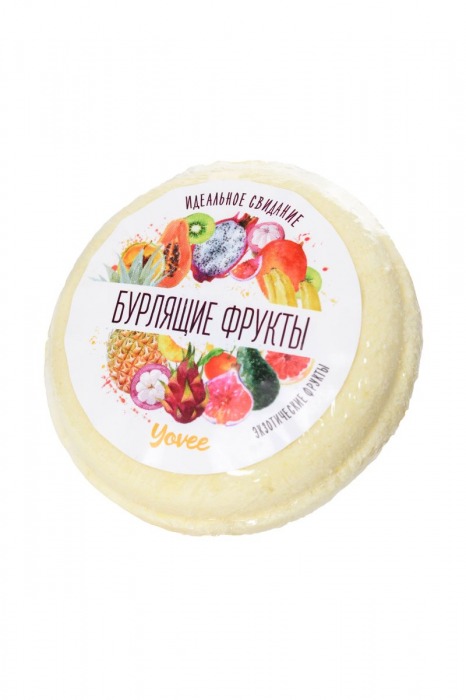 Бомбочка для ванны «Бурлящие фрукты» с ароматом экзотических фруктов - 70 гр. -  - Магазин феромонов в Краснодаре