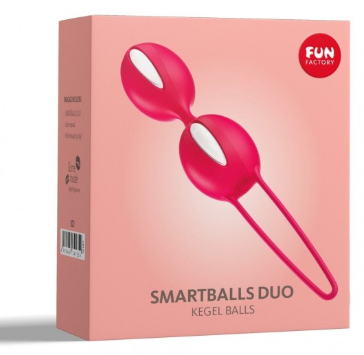 Красные вагинальные шарики Smartballs Duo - Fun Factory