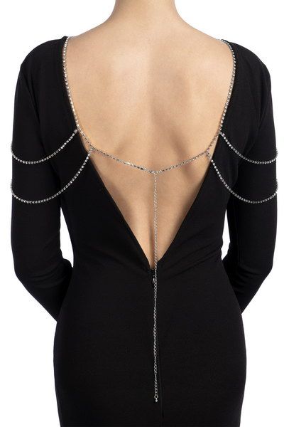 Серебристое украшение на плечи или бёдра MIA ARGENT - Bijoux Pour Toi купить с доставкой