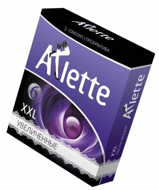 Презервативы Arlette XXL увеличенного размера - 3 шт. - Arlette - купить с доставкой в Краснодаре