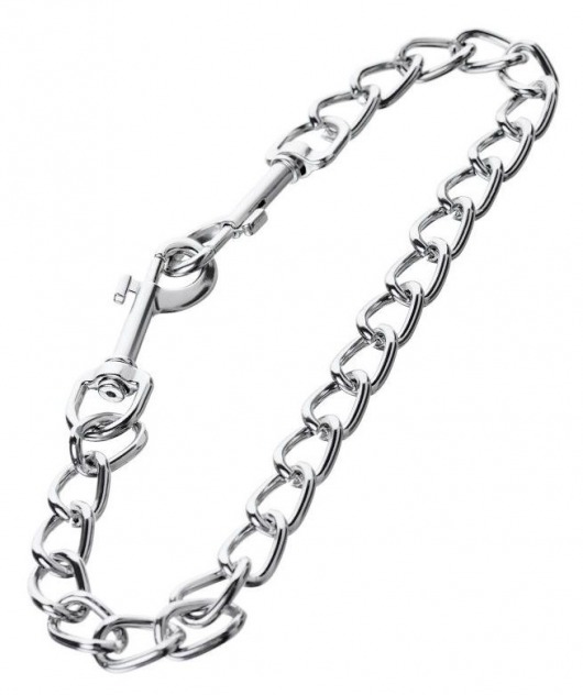 Серебристая соединительная цепочка с двумя карабинами - ToyFa - купить с доставкой в Краснодаре