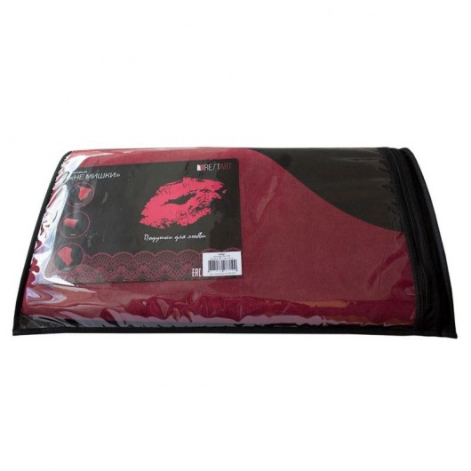 Малиново-черная подушка для любви LOLA - RestArt - купить с доставкой в Краснодаре