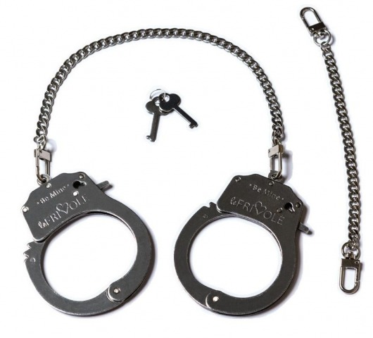 Эксклюзивные наручники со сменными цепями - Le Frivole - купить с доставкой в Краснодаре
