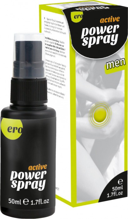 Стимулирующий спрей для мужчин Active Power Spray - 50 мл. - Ero - купить с доставкой в Краснодаре