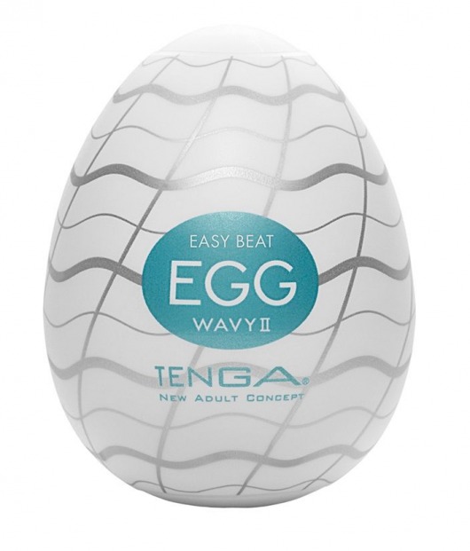 Мастурбатор-яйцо EGG Wavy II - Tenga - в Краснодаре купить с доставкой