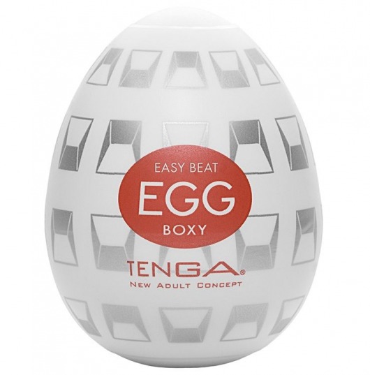 Мастурбатор-яйцо EGG Boxy - Tenga - в Краснодаре купить с доставкой