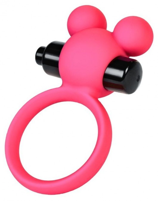 Розовое виброкольцо на пенис A-Toys - A-toys - в Краснодаре купить с доставкой